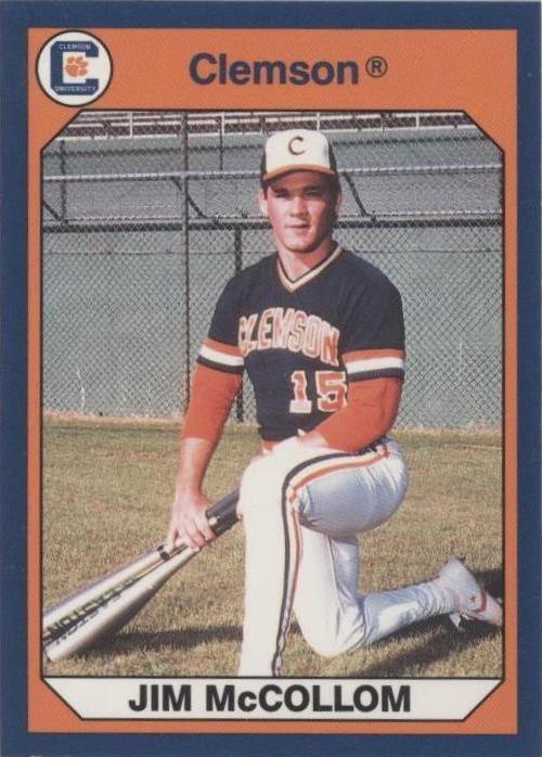 1990 Collegiate Collection Clemson Tigers - James Mccollom #103
