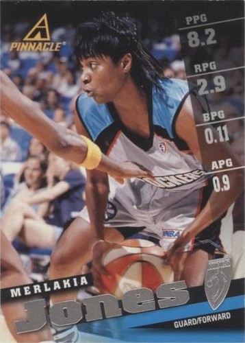 1998 Pinnacle WNBA - Merlakia Jones #41