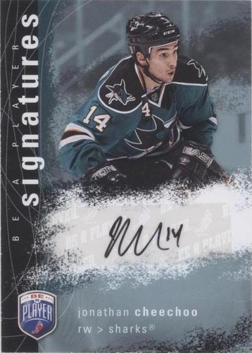 2007-08 Upper Deck Be a Player - Jonathan Cheechoo #S-JC