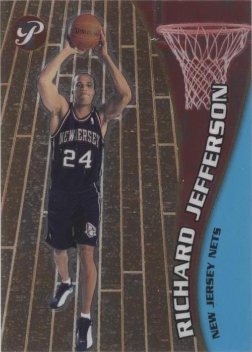 2001-02 Topps impecable - Richard Jefferson #93