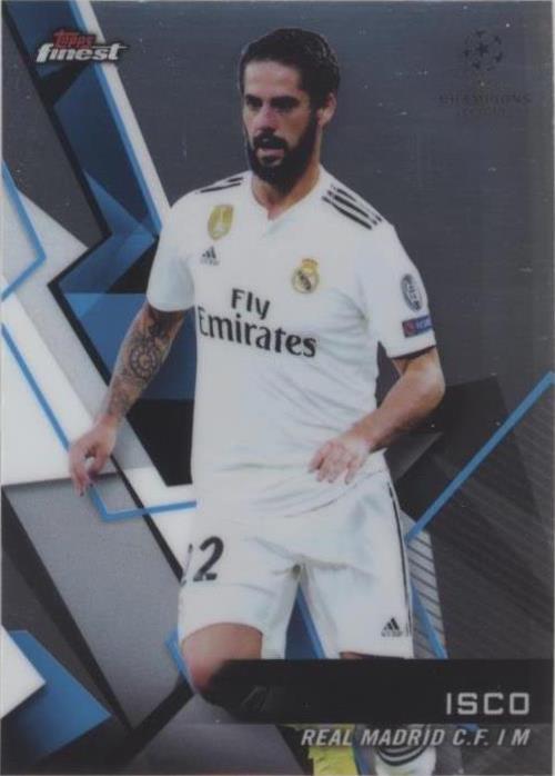 2018-19 Topps Finest UCL Isco #61