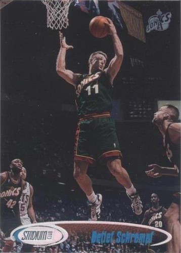 1998-99 Topps Stadium Club - Detlef Schrempf #12