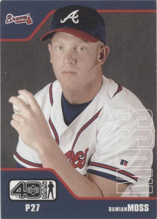 2002 Upper Deck 40 Man - Damian Moss #517