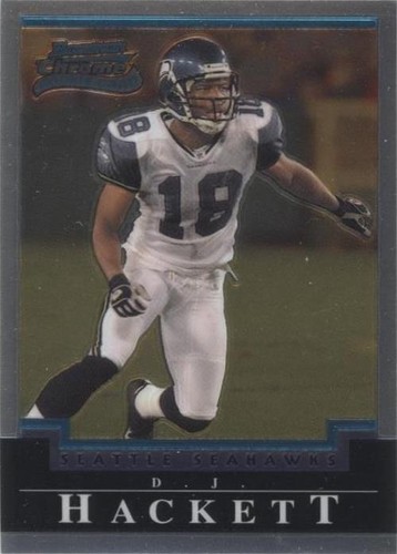 2004 Bowman Chrome D.J. Hackett #184