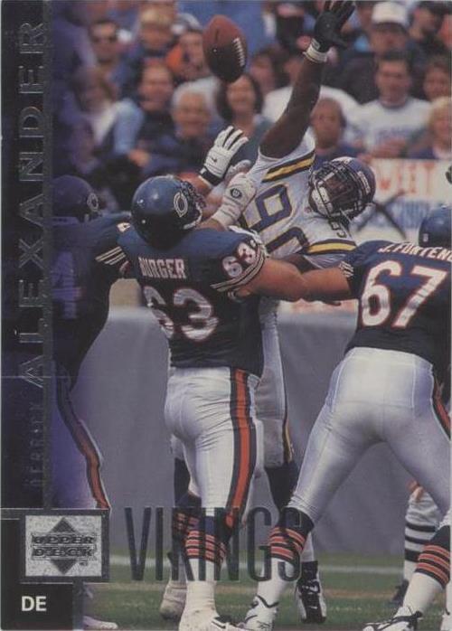 1997 Upper Deck Derrick Alexander #296