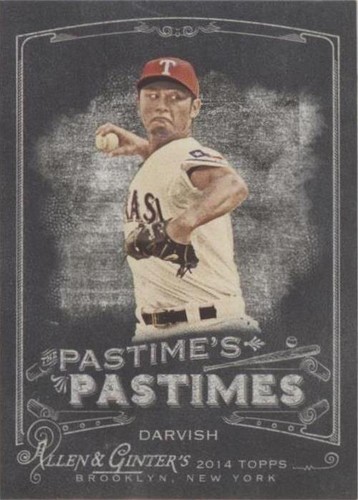 2014 Topps Allen & Ginter's - Yu Darvish #PP-YD