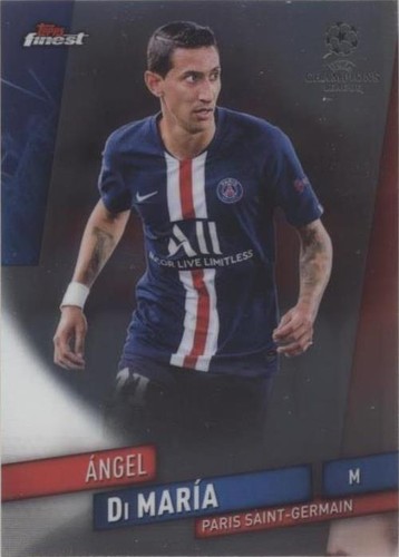 2019-20 Topps Finest UCL Angel Di Maria #68