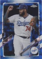 2021 Topps Chrome Sapphire Edition - Kenley Jansen #347