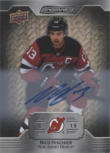 2023-24 Upper Deck Engrained - Nico Hischier #47