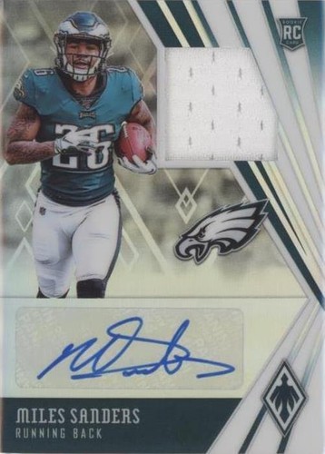 2019 Panini Phoenix Miles Sanders #RJA-MS