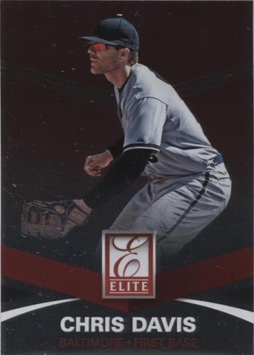 2015 Panini Elite - Chris Davis #154