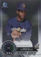 2018 Bowman - Monte Harrison #BTP-92