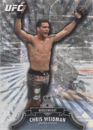 2012 Topps UFC Bloodlines - Chris Weidman #42