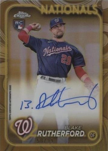 2024 Topps Gilded Collection - Blake Rutherford #CGA-BR