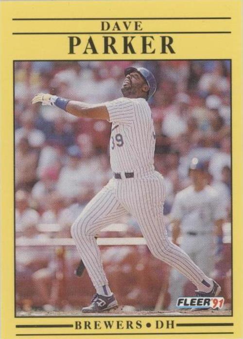Fleer 1991 - Dave Parker #593