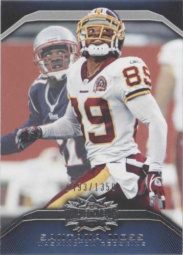 2010 Topps Triple Threads Santana Moss #89