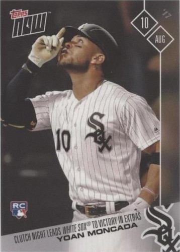 2017 Topps Now - Yoan Moncada #465