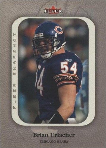 2003 Fleer Snapshot Brian Urlacher #38