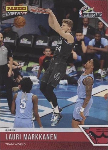 2018-19 Panini Instant - Lauri Markkanen #19