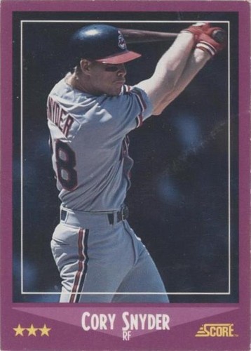 1988 Score - Cory Snyder #92