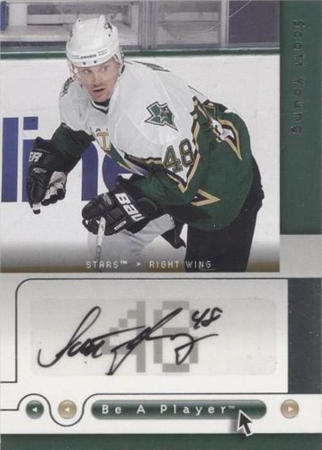 2005-06 Upper Deck Be a Player - Scott Young #YO