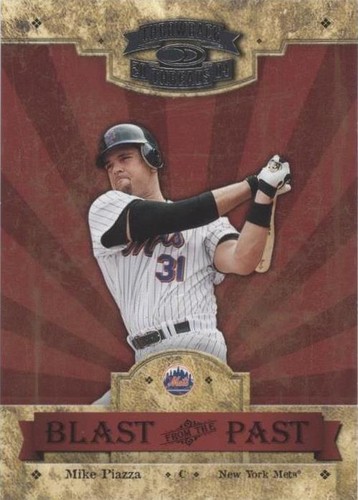 2004 Donruss Throwback Threads - Mike Piazza #BP-18