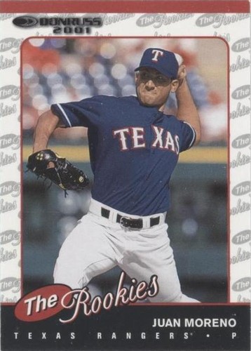 2001 Donruss The Rookies - Juan Moreno #R77