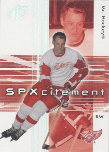 2002-03 SPx - Gordie Howe #89