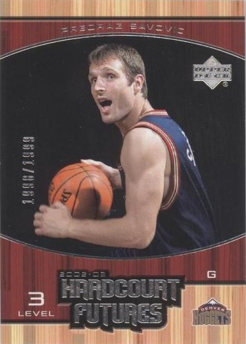 2002-03 Upper Deck Hardcourt - Predrag Savovic #97