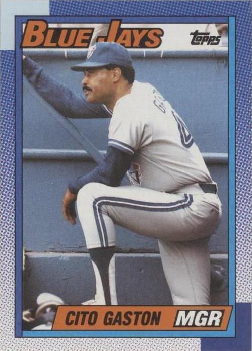 1990 Topps - Cito Gaston #201