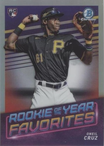 2022 Bowman - Oneil Cruz #ROYF-5