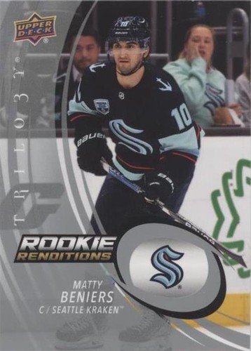 2022-23 Upper Deck Trilogy - Matty Beniers #RR-38