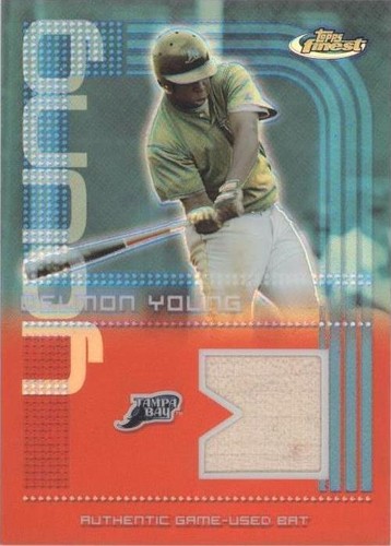 2004 Topps Finest - Delmon Young #FR-DY