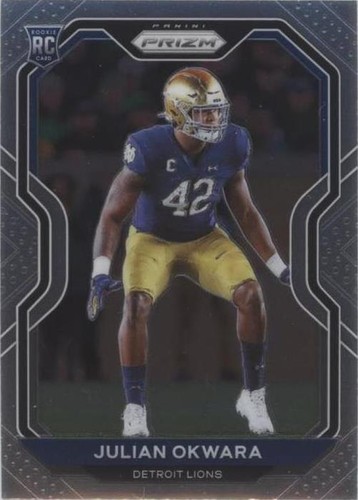 2020 Panini Prizm Julian Okwara #361