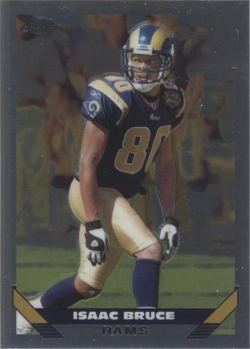 2005 Topps Chrome Isaac Bruce #TB38