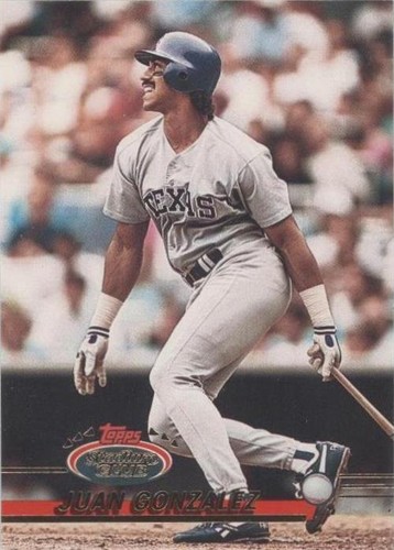 1993 Topps Stadium Club - Juan González #540