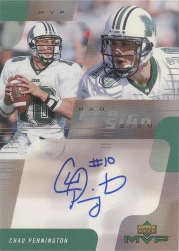 2000 Upper Deck MVP Chad Pennington #CP