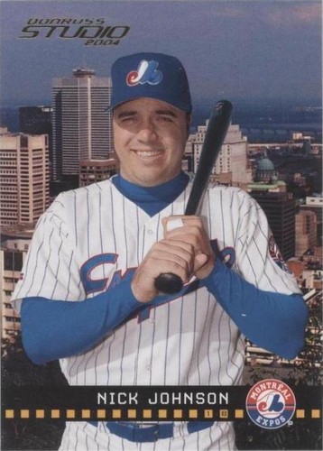 2004 Donruss Studio - Nick Johnson #121