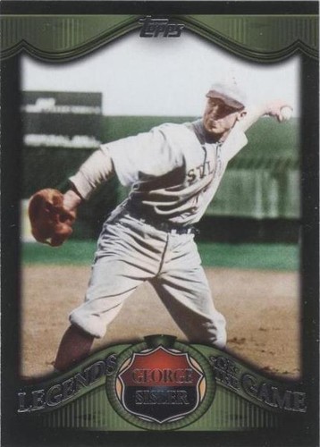 2009 Topps - George Sisler #LG8