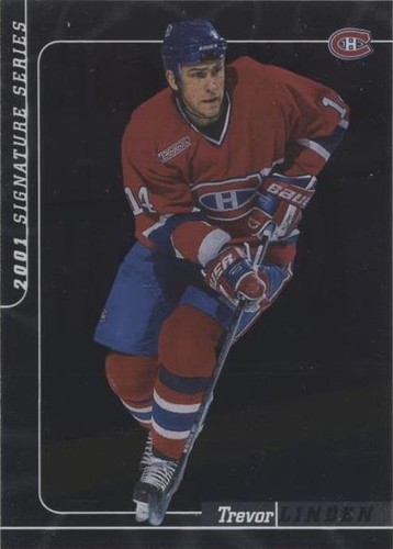 2000-01 In the Game Be A Player Signature Series - Trevor Linden #213