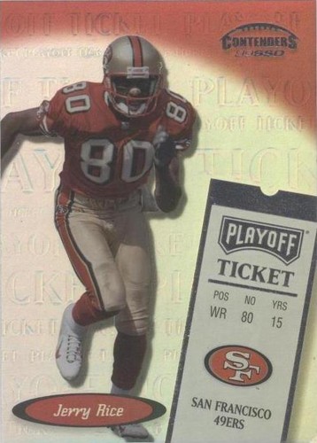 1999 Playoff Contenders SSD Jerry Rice #188