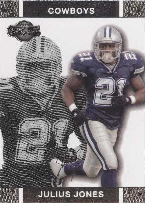 2007 Topps Co-Signers Julius Jones #20