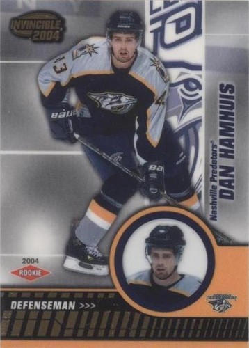 2003-04 Pacific Invincible - Dan Hamhuis #116