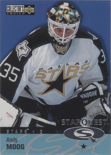 1997-98 Upper Deck Collector's Choice - Andy Moog #SQ34