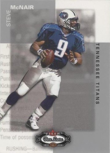 2002 Fleer Box Score Steve McNair #85