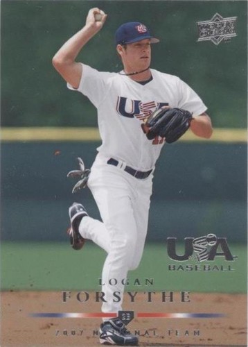 2008 Upper Deck - Logan Forsythe #USA-14