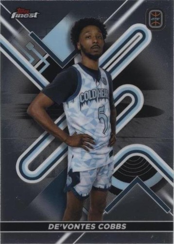 2022-23 Topps Finest OTE Overtime Elite - De'Vontes Cobbs #63