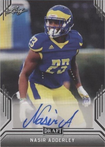 2019 Leaf Draft Nasir Adderley #BA-NA1