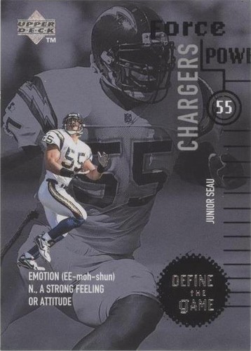 1998 Upper Deck Junior Seau #DG5