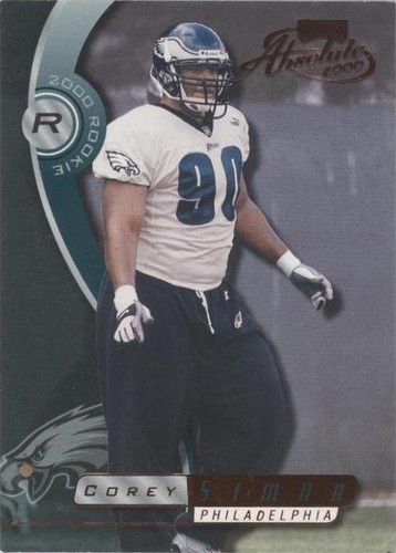 2000 Playoff Absolute Corey Simon #154